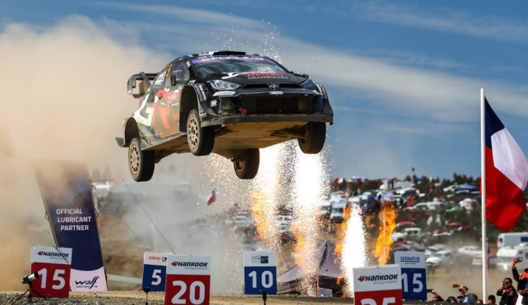 The WRC calendar that walls were made for