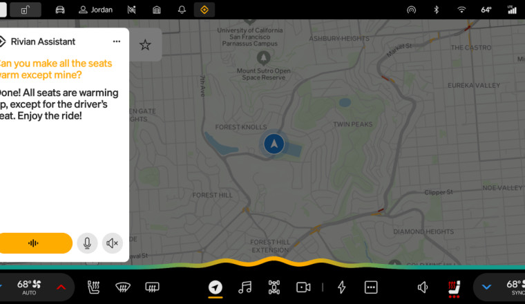 Rivian Sidesteps Apple CarPlay With Built-In Texting