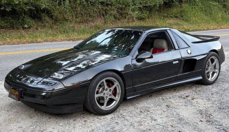 Somebody Stretched This Pontiac Fiero to Fit a Cadillac V8 the Long Way