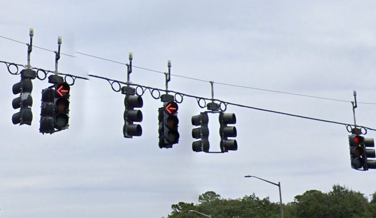 Why These Blue Lights Are Suddenly Appearing Above Traffic Signals