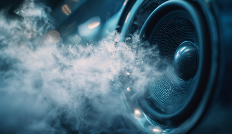 When the exhaust note comes from your speaker