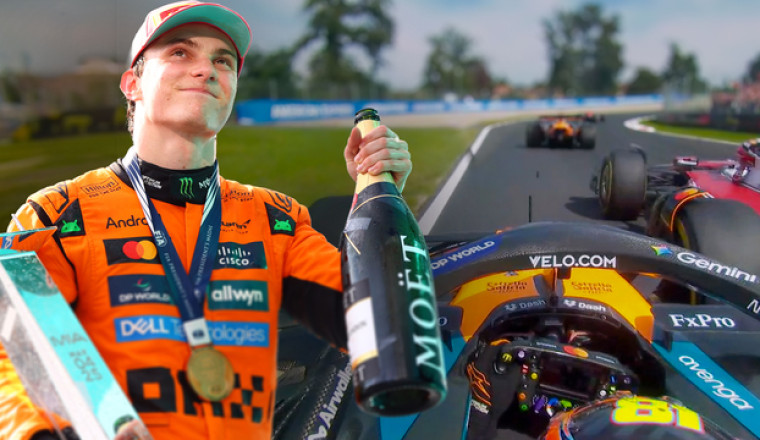 Iconic Oscar Piastri onboards