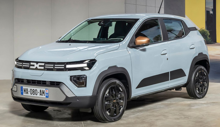 Latest Dacia Spring available from just £12k