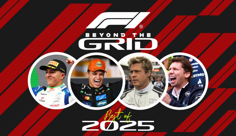 The best of 2025, from new champion Norris to Brad Pitt