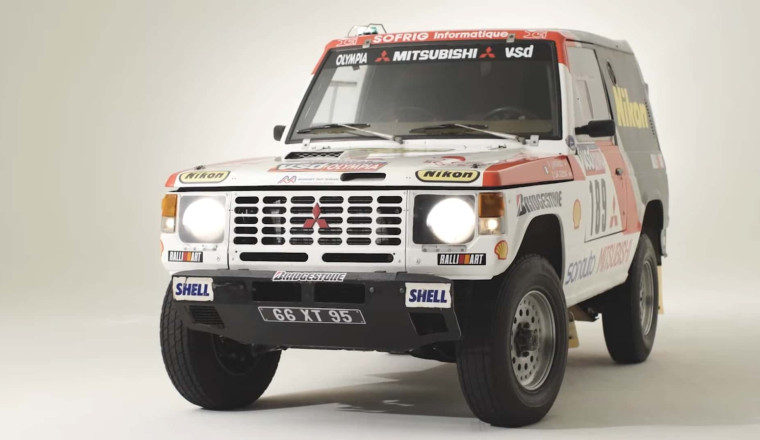 The First Dakar-Winning Mitsubishi Pajero Gets the Restoration It Deserves: Video