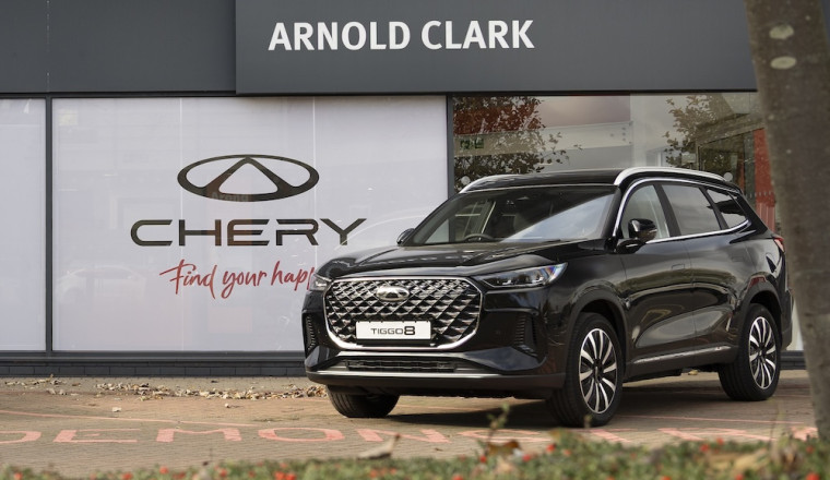 Another bite of the Chery: Arnold Clark expands partnership with three new showrooms