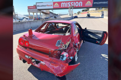 Skyline GT-R Owners Sue Laguna Seca After Tractor Smashed Into Stopped Cars During Red Flag