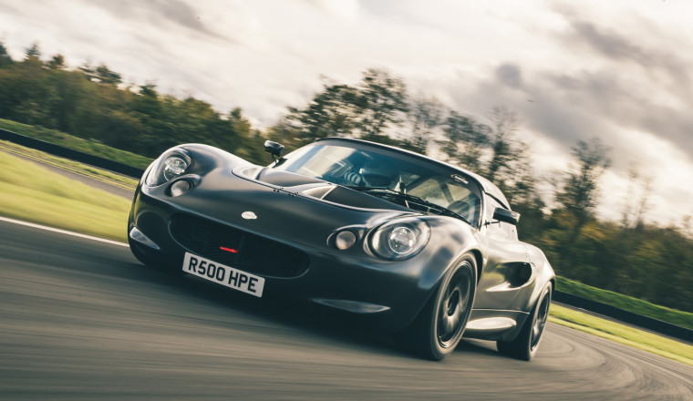 Driving the 330bhp, £375,000 carbon-bodied Elise