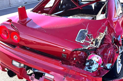 Forklift Crashes Into Two Nissan Skyline GT-Rs At Laguna Seca