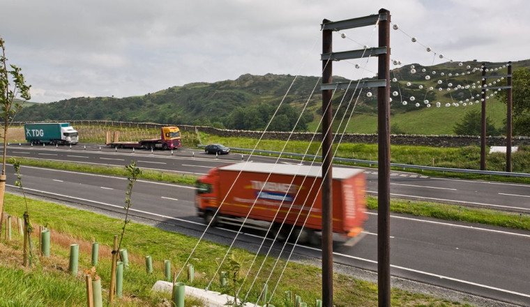 Bat Bridges: The £2 Million Wire Structures Over UK Motorways That Don't Actually Work