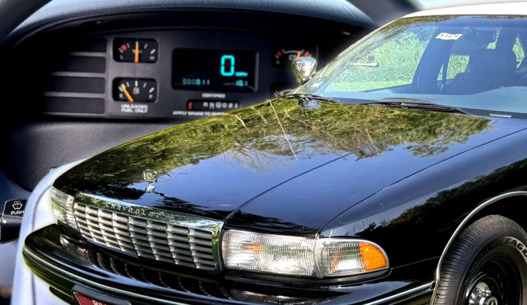 This 11-Mile Caprice Cop Car Never Got The Chance To Shake Down A Single Mustang