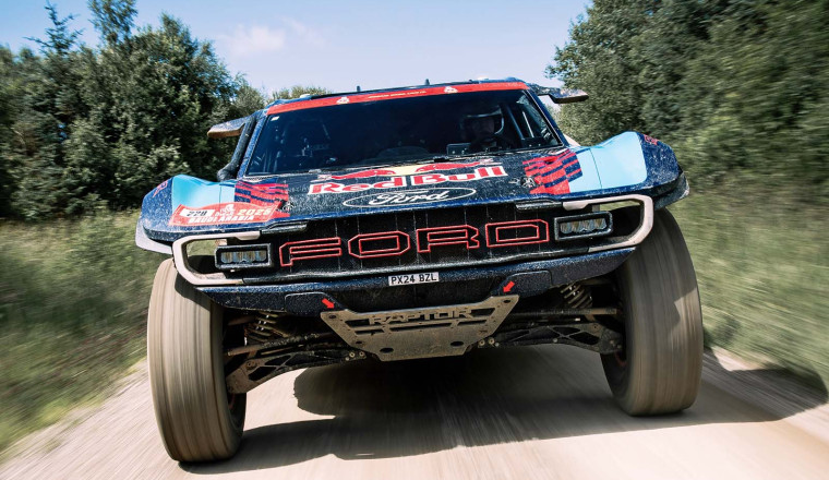 Driven: Ford's epic £2m Dakar Rally monster