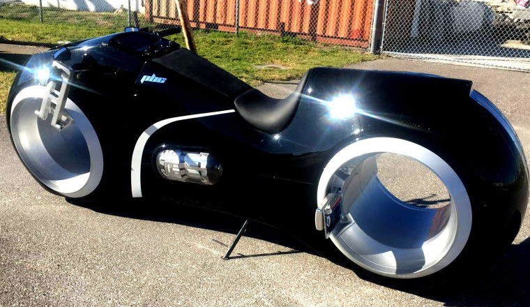 This Tron Bike Is Real, Functional, And Up For Sale