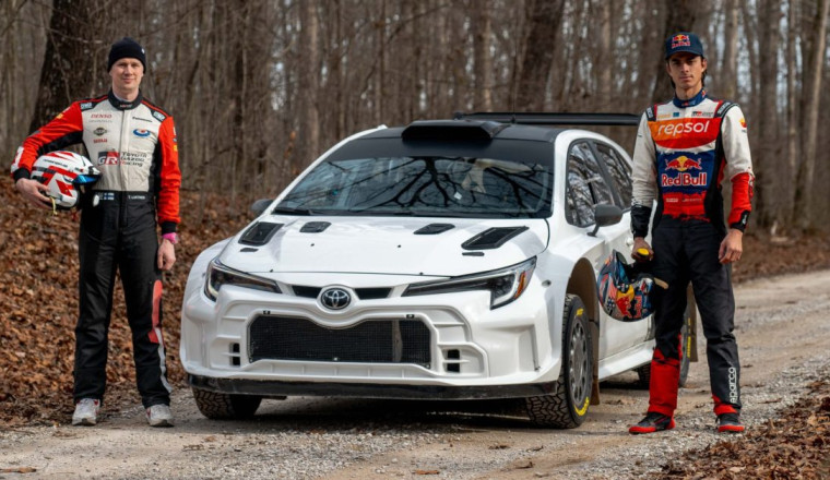 Toyota’s latest rally driver with a rally-raid career