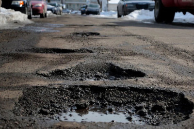 Pothole claims up 91 per cent as drivers face rising repair costs