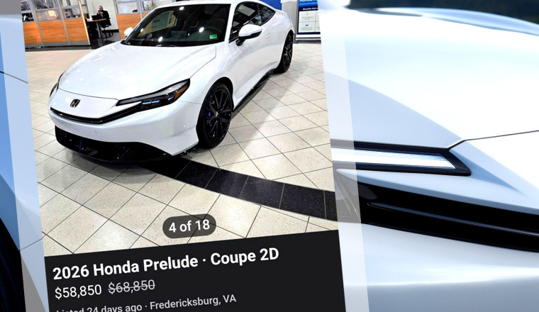 This Honda Dealer Thinks Discounting Prelude’s $25,000 Markup Counts As A Deal