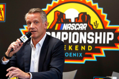 Steve Phelps is stepping away from NASCAR