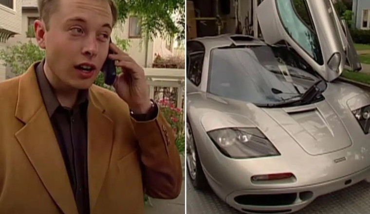 Elon Bought a McLaren F1 for $1M in 1999, Crashed It Uninsured, and It's Now Worth $30M