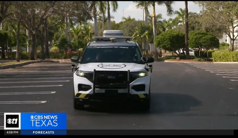 Miami's New Self-Driving Police Car Can't Actually Do Any  Policing