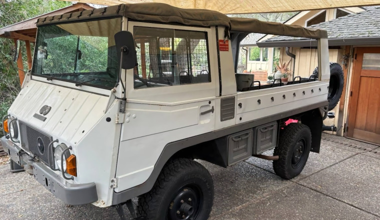 At $25,000, Would You Climb Every Mountain In This 1975 Steyr-Puch Pinzgauer 710M?