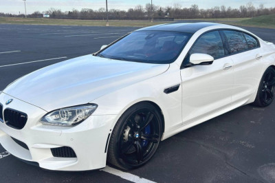 BMW Only Built 103 Manual M6 Gran Coupes, So Even In Basic White This One Is Worth Bidding On