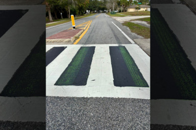 Florida's Censored Pride Crosswalks Are Already Showing Through