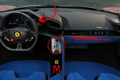 Here's Why The Ferrari 849 Testarossa's Interior Is So Good