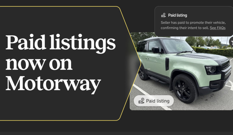 Motorway launches paid listings for consumers to ‘signal intent’ to sell to dealers