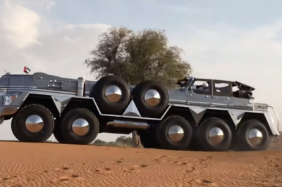 This 10-Wheeled Sheikh-Mobile Is My Least Favorite Car in the World