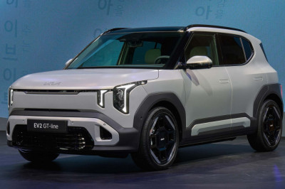 Kia EV2 small electric SUV revealed at Brussels Motor Show