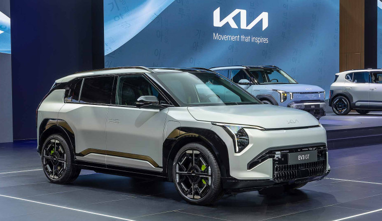 Kia launches 3 new electric GT models at Brussels Motor Show