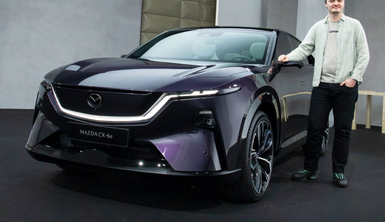 Mazda promises its VERY PURPLE new EV isn’t just a Chinese rebadge
