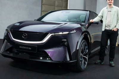 Mazda promises its VERY PURPLE new EV isn’t just a Chinese rebadge