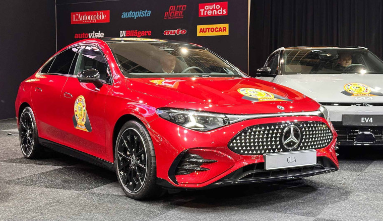 Mercedes-Benz CLA is European Car of the Year 2026