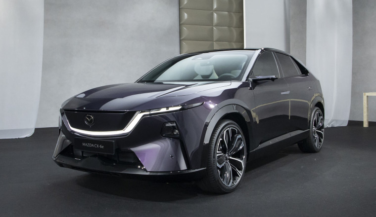 Radical Mazda CX-6e launched as Audi Q6 rival with 26in screen