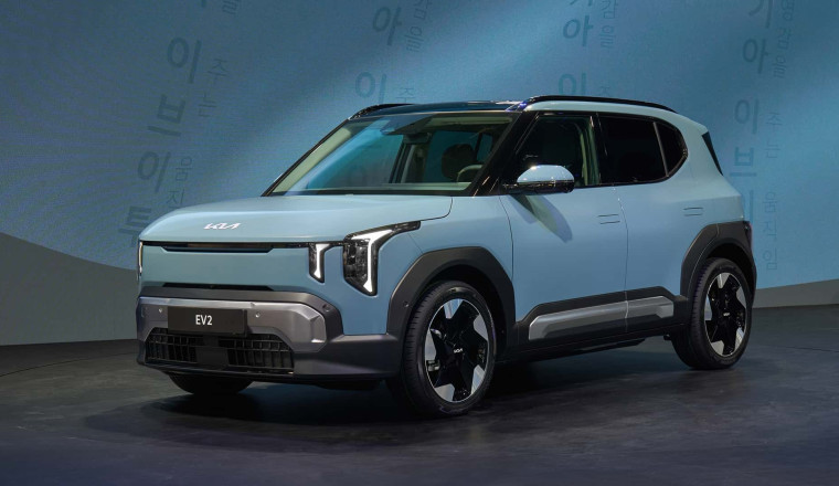 The New Kia EV2 Is A Boxy Little EV With A Quirky Design