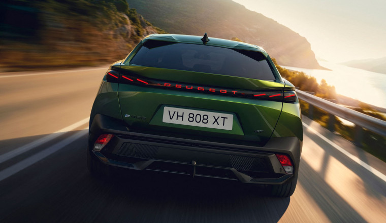 There’s now a big backlit PEUGEOT on the 408, so you don’t mistake it for an Urus