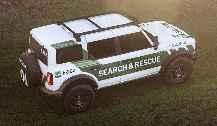 Ford Will Donate Five Broncos Prepped For Search and Rescue Duty