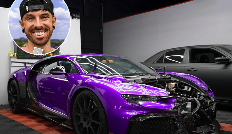 Mat Armstrong Visits Bugatti Dealership After Hearing $1.7M Repair Quote for Chiron PurSport