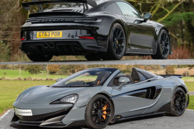 2022 911 GT3 vs 2019 600LT | Spotted showdown!