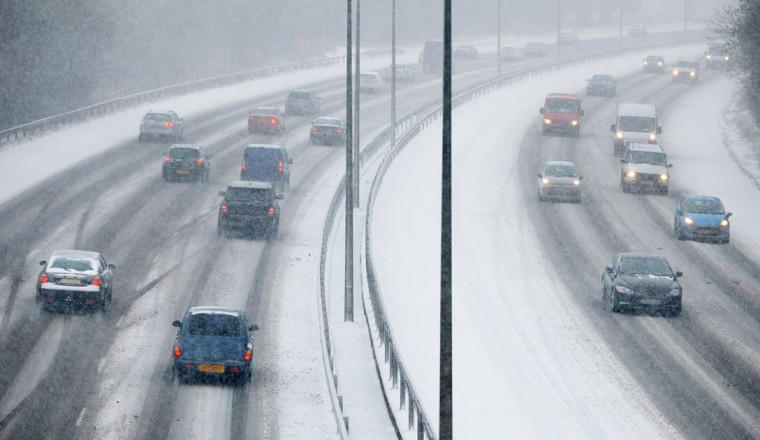 Driving instructor shares exact distance you should be from other cars when it's icy