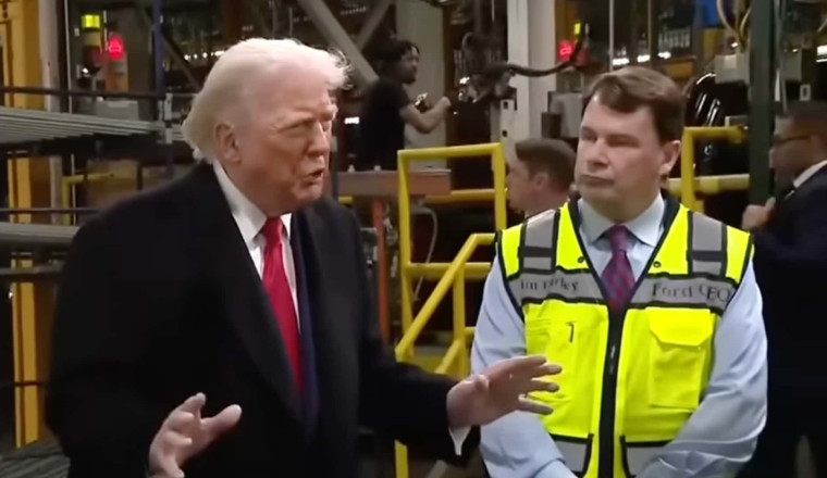 Ford Employee Who Heckled Trump Gets UAW Support: 'Freedom Of Speech'