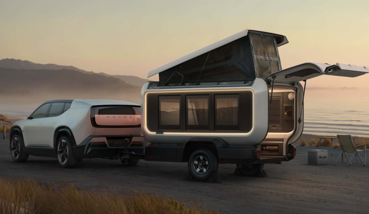 The Honda Base Station Is A Futuristic Camper That Fits In Your Garage