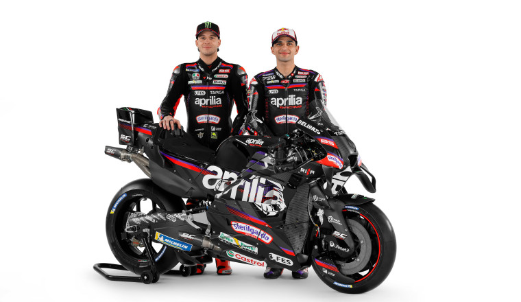 Aprilia Racing roar into 2026: new livery revealed in Milan
