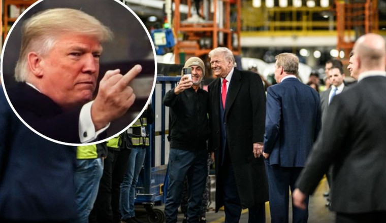 Ford Worker Suspended After Heckling Trump During Dearborn Plant Visit Raises Over $150,000