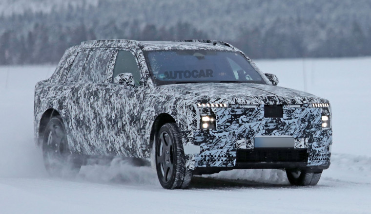 Rolls-Royce's second EV spotted for the first time – and it's a big SUV