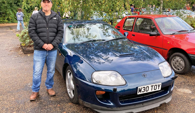Is that a Supra...? Yes, it's mine - and it's got 160,000 miles on it