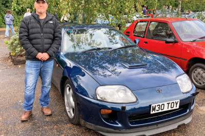 Is that a Supra...? Yes, it's mine - and it's got 160,000 miles on it