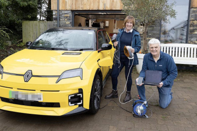 Our power went out during Storm Goretti - so we used our electric car to keep the lights on in the house