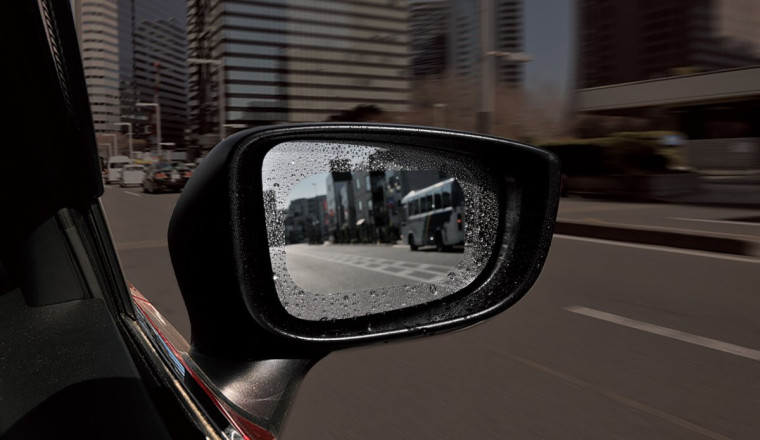 The Japanese Aftermarket Part Your Car Really Needs Is This Water-Repellant Glass Film